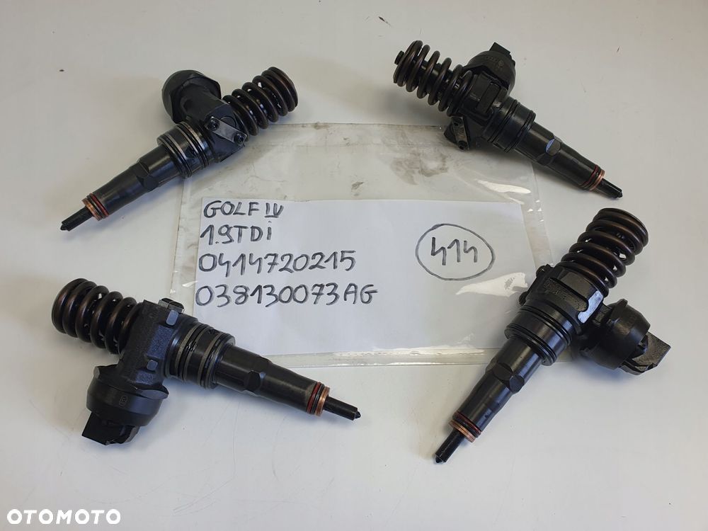 WTRYSKIWACZ VW Audi Skoda 1.9 TDI WTRYSK Wtryskiwacz pompowtryskiwacz 0381 - 2