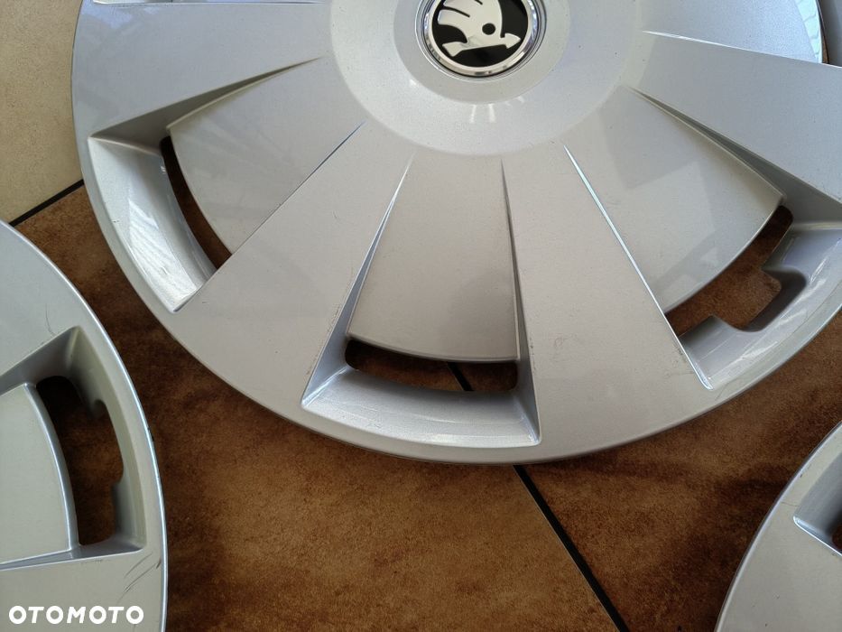 Kołpaki Skoda Superb Octavia kamiq Oryginalne Audi +logo SKODA - 8