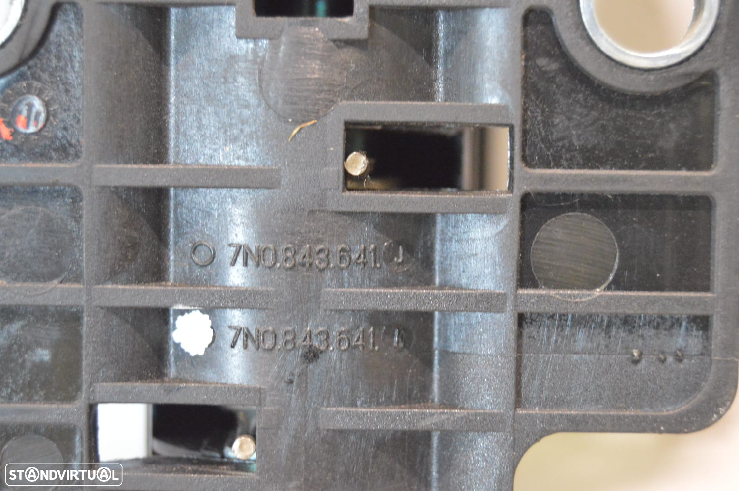 PUXADOR INTERIOR MAÇANETA FECHO FECHADURA PORTA PORTAS TRASEIRA TRÁS LATERAL CORRER ESQUERDA DIREITA VW VOLKSWAGEN 7N0843642K 7N0843642J 7N0843642 7N0843641 7N0843641J 7N0843641K VW VOLKSWAGEN SHARAN 7N 2.0 TDI 140CV CFF CFFB - 7