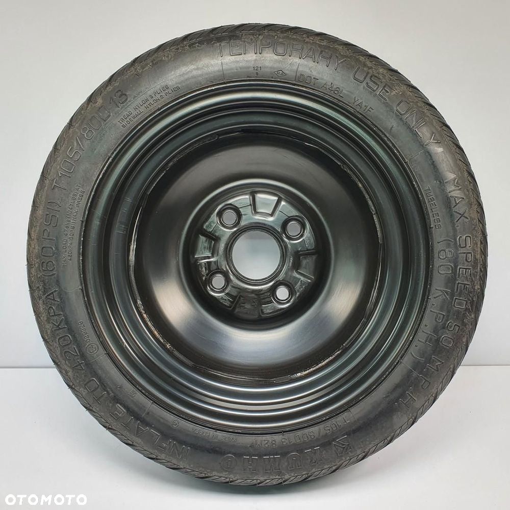 KOŁO ZAPASOWE DOJAZDOWE KUMHO ET45 3,5J CHEVROLET MATIZ II 105/80/R13 - 7