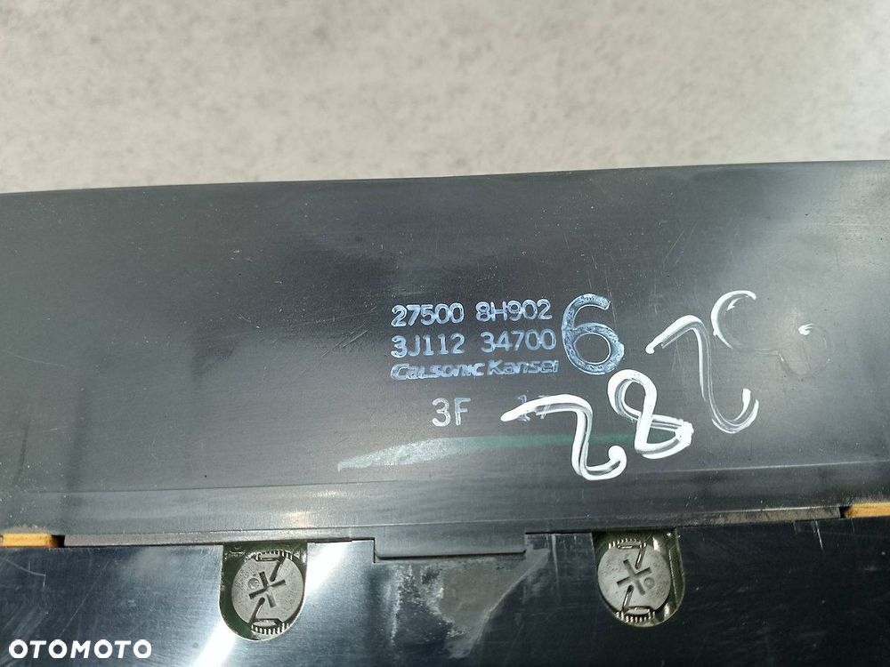 PANEL NAWIEWU NISSAN X-TRAIL I T30 27500-8H902 3J112-34700 - 3