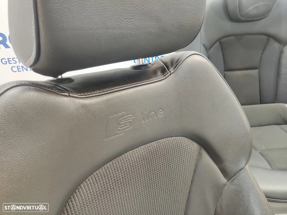 Conjunto Bancos em Pele Tecido Audi A1 8X S-Line S Line - 13