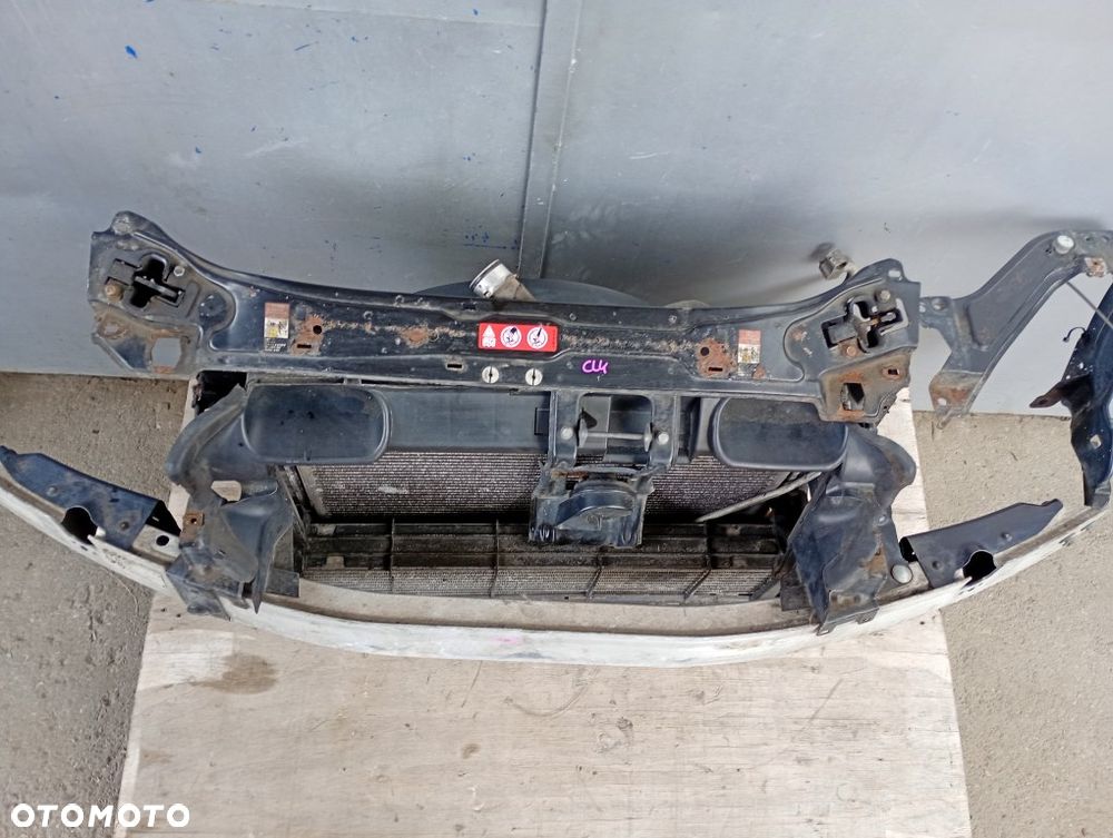 pas przedni wzmocnienie chłodnica wentylator mercedes clk w209 lift 05-09r 3.0 V6 CDI A2035001693 - 6