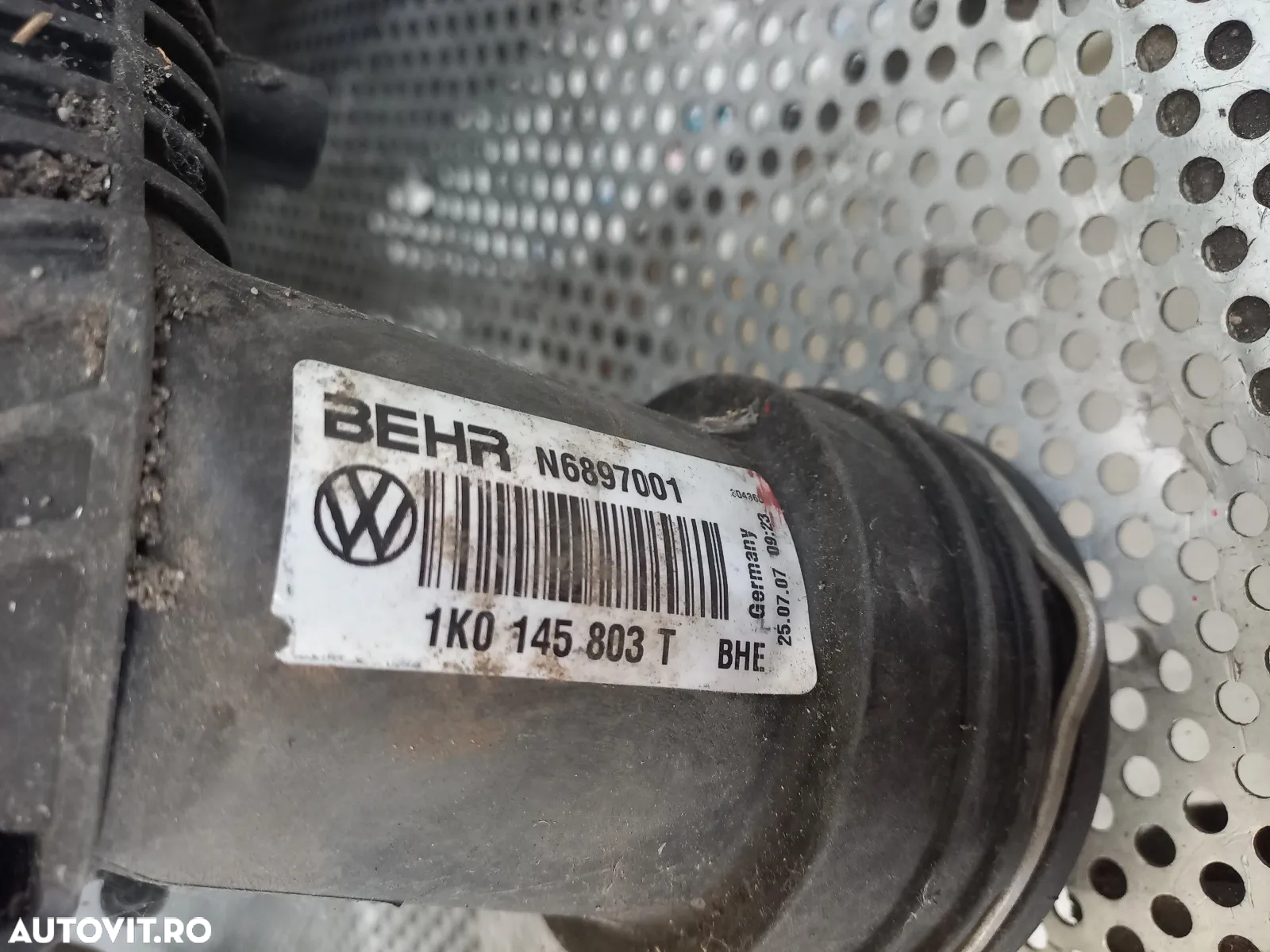Radiator Intercooler Vw Seat Skoda An 2003-2004-2005-2006-2007-2008-2009 Cod 1KT - Dezmembrari Arad - 5