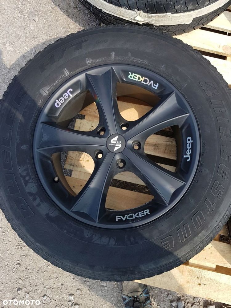 KOŁA ALUFELGI ETA BETA JEEP 18 5X127 ET43 255/70 R18 - 5