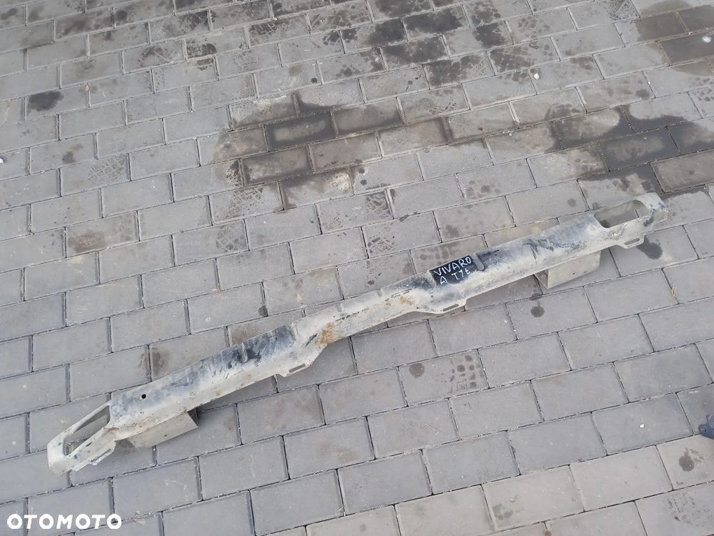 RENAULT TRAFIC 2 II VIVARO A PRIMASTAR BELKA WZMOCNIENIE ZDERZAKA TYŁ - 1