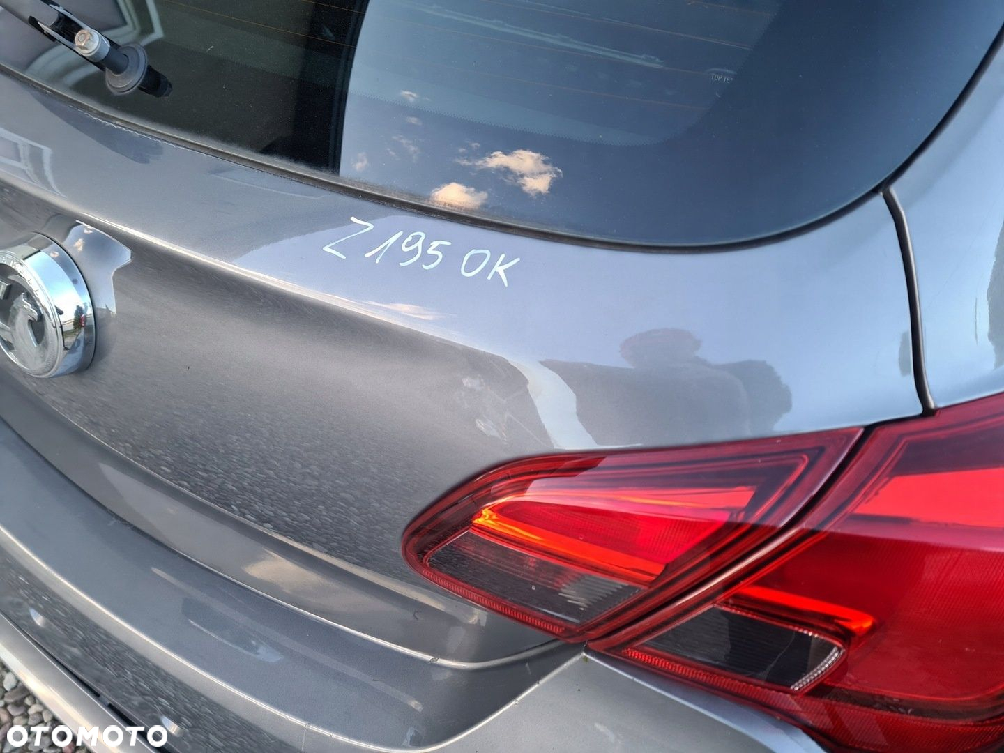 KLAPA BAGAŻNIKA LOTKA OPEL CORSA E OPC LINE Z195 - 4