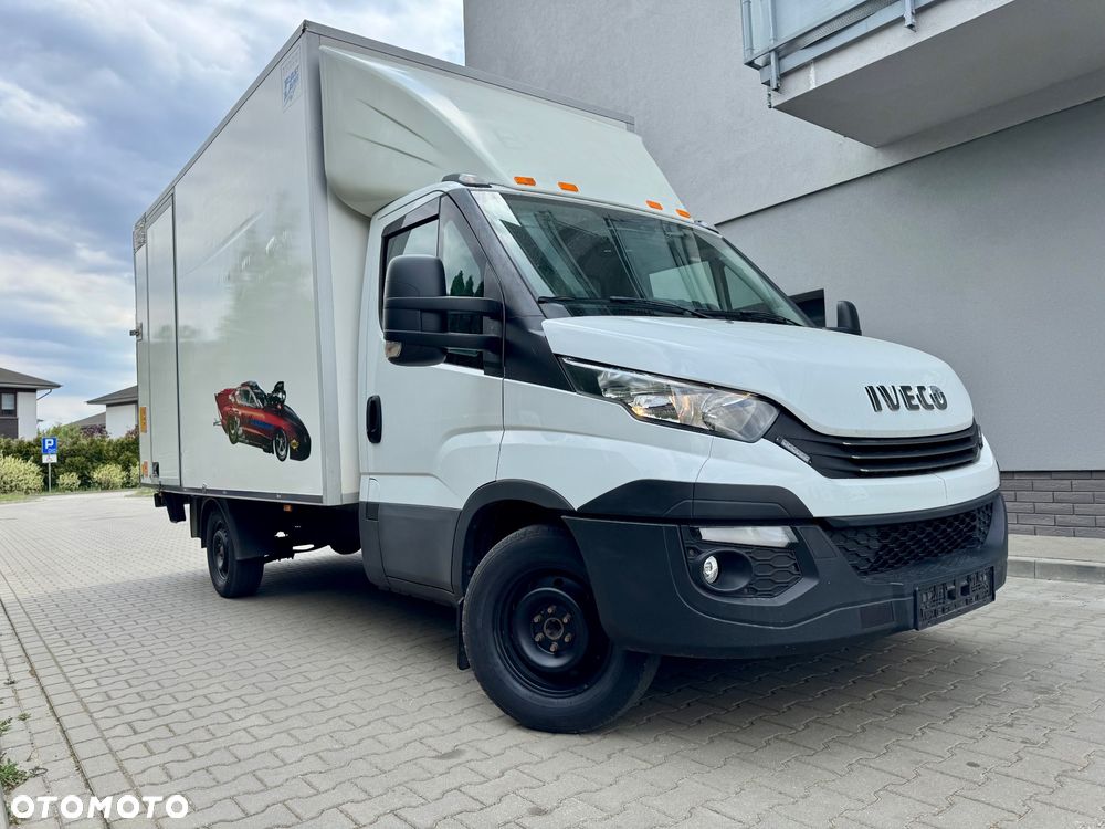 Iveco Daily 35-160 kontener HI- Matic Automat 8HP Rampa ZEPRO najazd WINDA 36s16 - 36