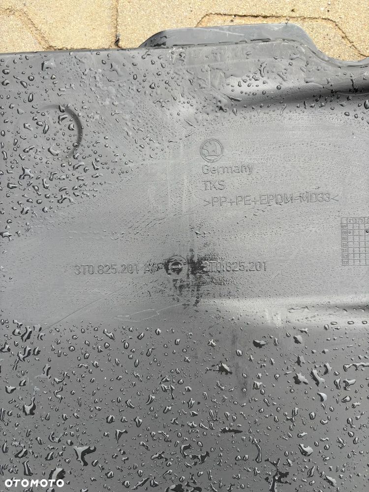 Skoda Superb II oslona podwozia prawa 3T0825202B 3T0825201 - 4