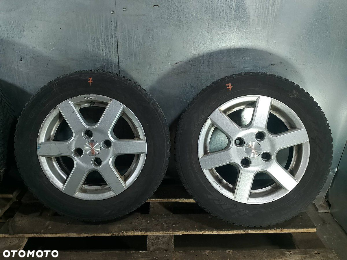 FELGI ALUMINIOWE KOMPLET 14 Z OPONAMI MAZDA 2 KBA 46657 - 9