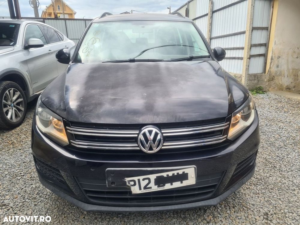 Bara fata Volkswagen Tiguan 5N Facelift 2011 - 2015 NEGRU LC9X (1253) Diesel model fara ... - 6
