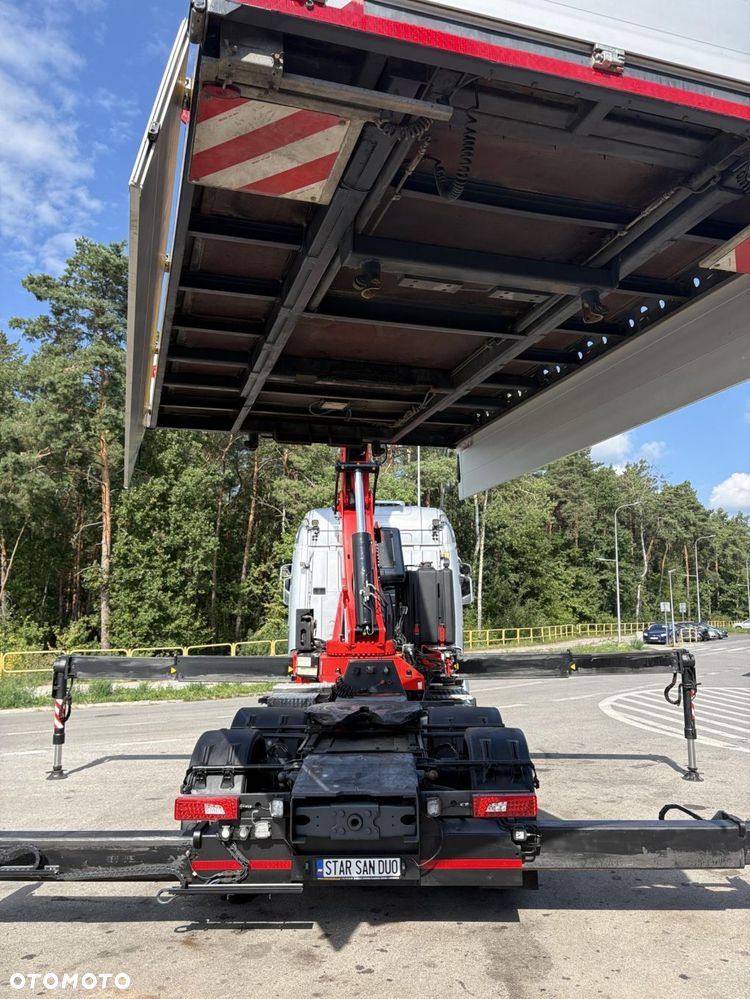 Scania R580 6x2 FASSI F545RA.2.27 XE  HDS Żuraw Fly Jib Wciągarka Siodło - 30