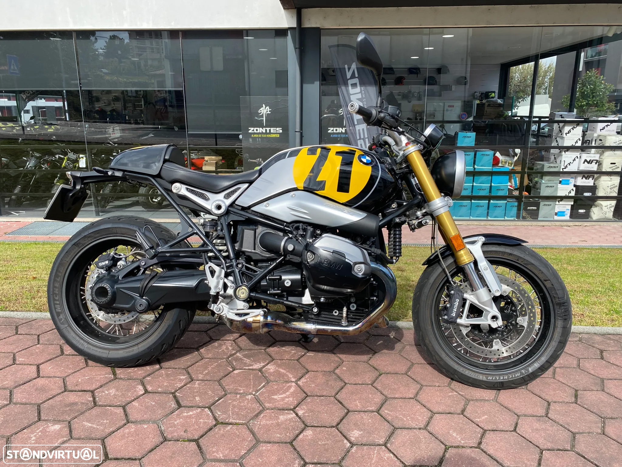 BMW R 12 nineT OPTION 719 BLACK STORM METALLIC/VINTAGE - 2