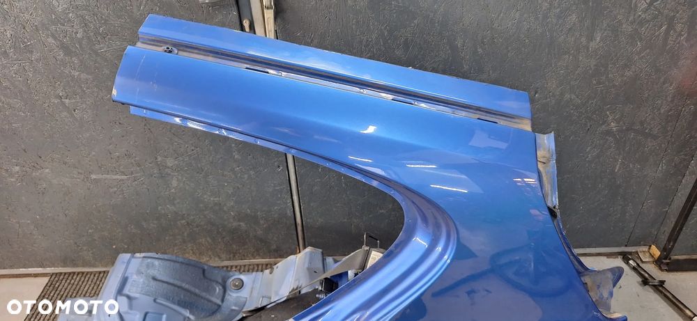 BMW 1 F20 PRZEDLIFT ĆWIARTKA LEWA TYLNA BŁOTNIK LEWY TYŁ SŁUPEK POSZYCIE NADKOLE B45 ESTORIL BLUE NIEBIESKA - 6