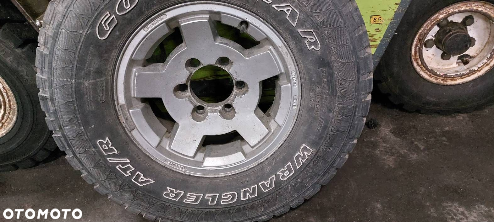 HASLBECK 7JX15 ET15 ISUZU TROOPER TOYOTA GOODYEAR WRANGLER AT/R 255/75R15 - 10