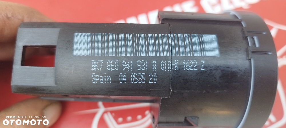 Przełącznik Świateł Oryginalny Audi A4 B6 Kombi 2002 rok Części Blask Gołdap - 5