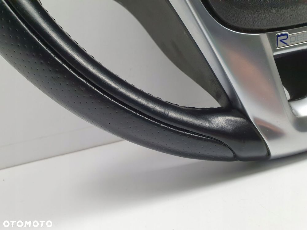 Volvo XC60 S60 II V60 R DESIGN R-Desing KIEROWNICA SKÓRZANA skóra PODUSZKA - 8