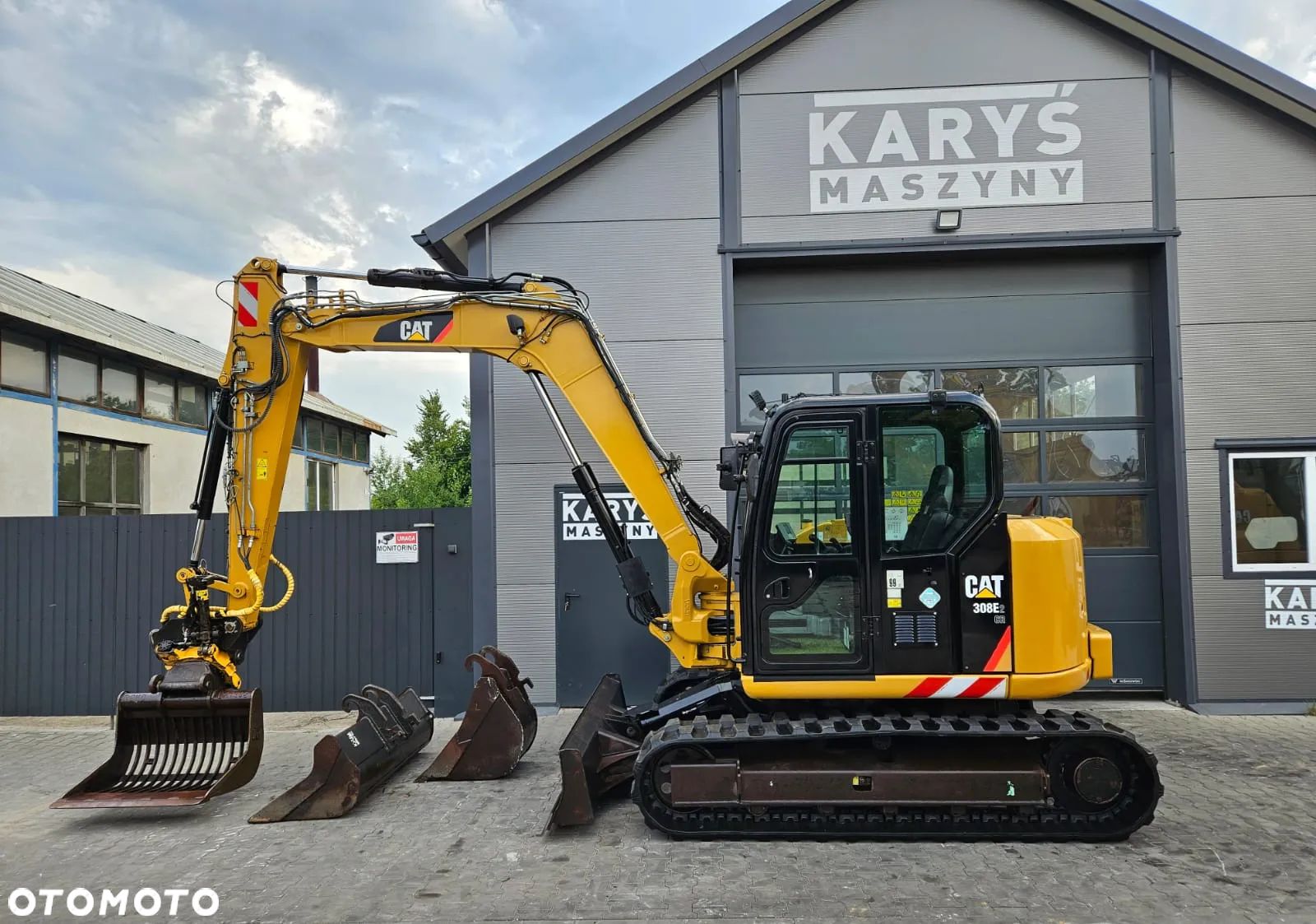 Caterpillar MINIKOPARKA CAT CATERPILLAR 308E2 CR 308 E2 307 309 2014R. ROTOTILT - 1