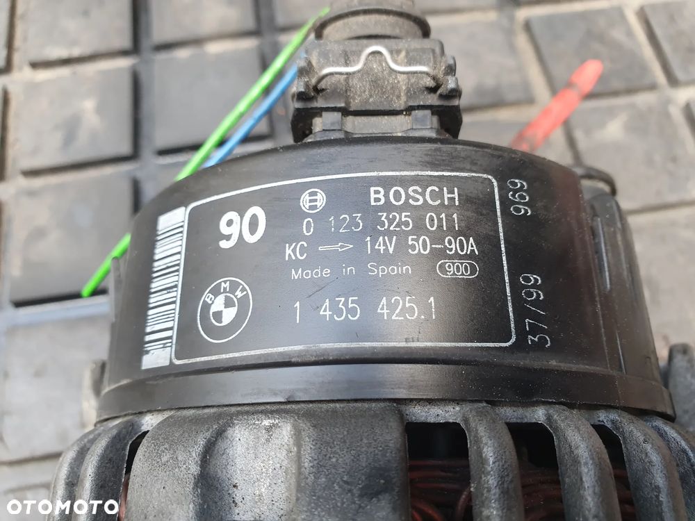 BMW E46 97-03 1.9 105KM ALTERNATOR 0123325011 14354251 90A - 5
