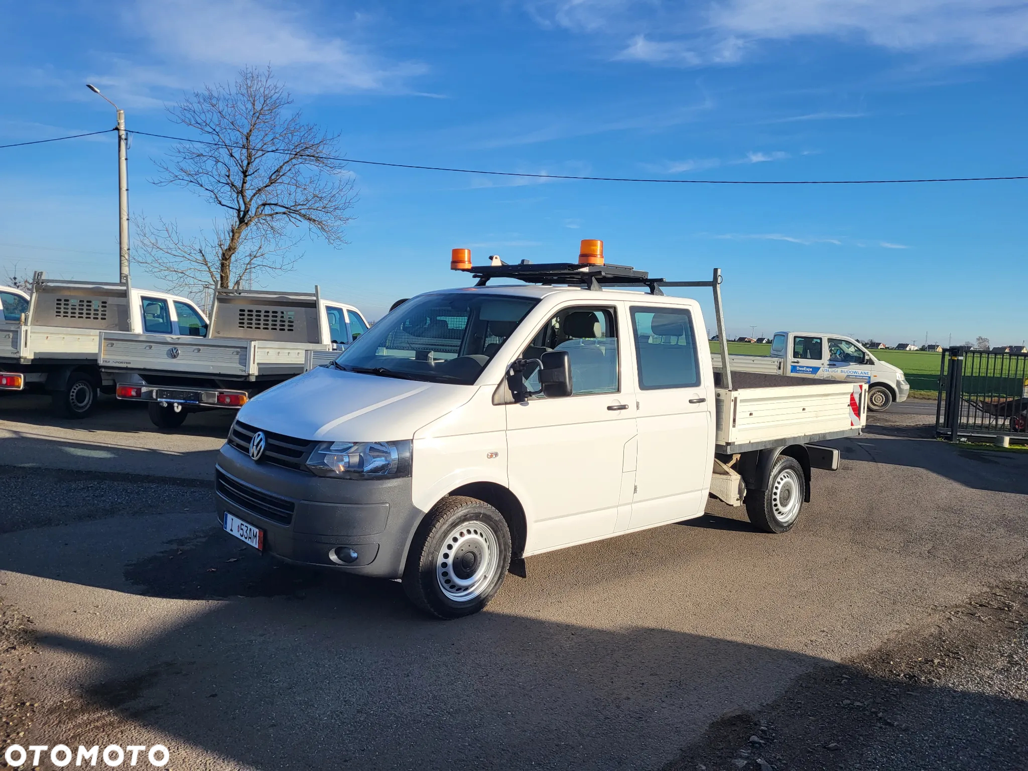 Volkswagen Transporter t5 lift doka super stan klima tablica świetlna - 2