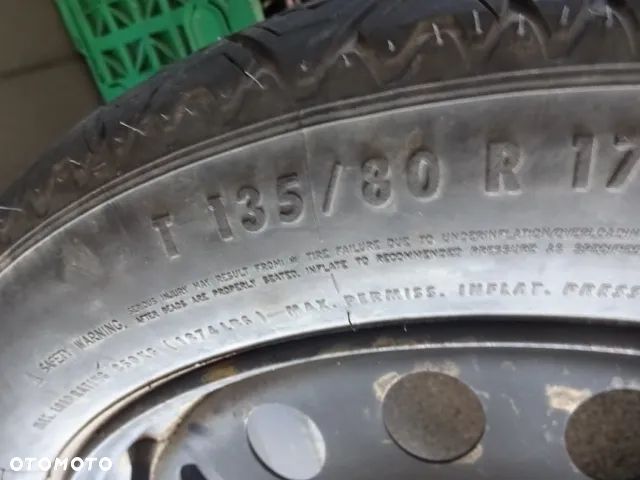 Koło dojazdowe BMW 135/80 R17 5X120 - 4