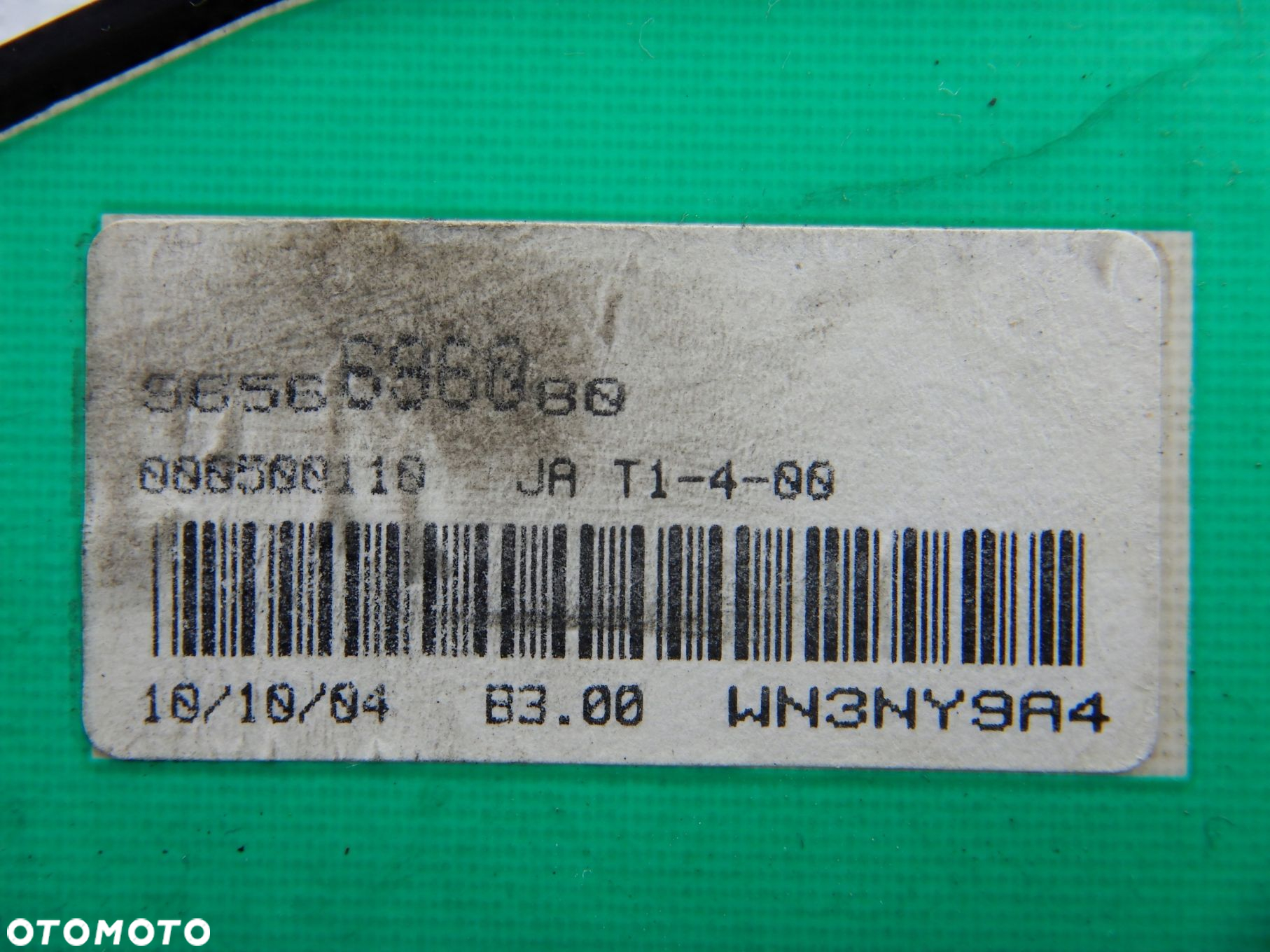 Licznik ZEGARY Peugeot Partner I 96-07 1.4 B 2.0 HDI EUROPA 55500030010 - 3