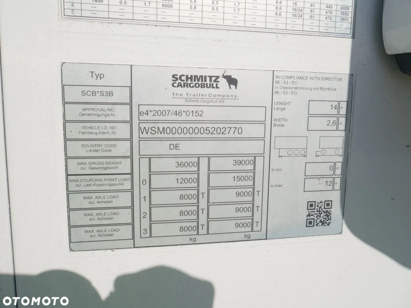 Schmitz Cargobull Chłodnia 60 / Doppelstock / Thermo King 300 / TIP 640629 - 9