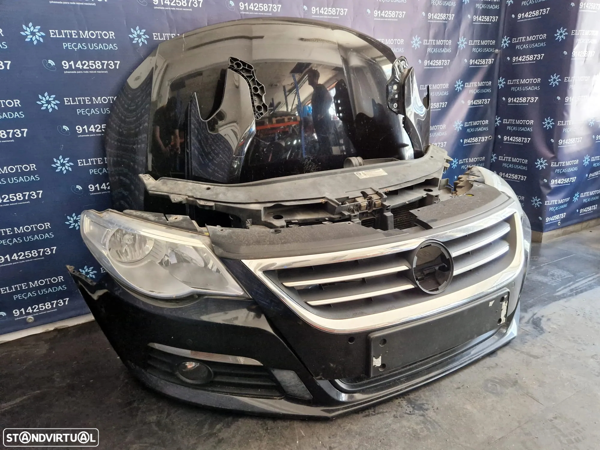 Frente completa usada VW PASSAT CC 2.0 TDI capot parachoques oticas guardalamas - 2