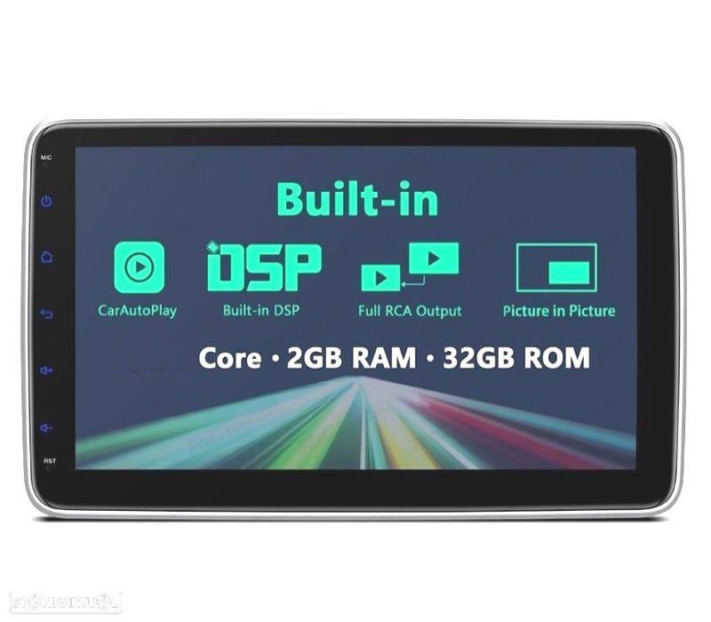 AUTO RADIO GPS 1 DIN ANDROID 14 LCD TÁCTIL 10" - 3