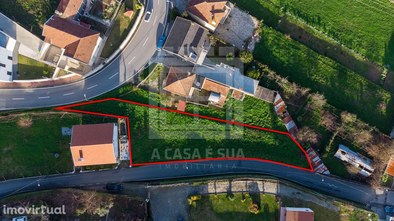 Terreno urbano em zona tranquila de Fiães, S.M.F. - Grande imagem: 4/15