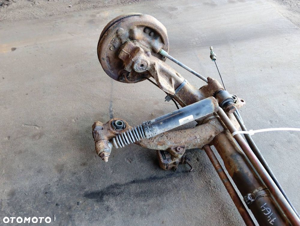 BELKA OŚ ZAWIESZENIA TYŁ BĘBNY BEZ ABS PEUGEOT 206 I HB 3D - 3