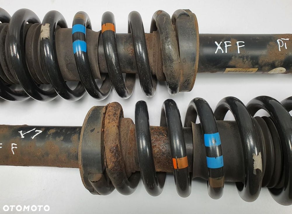 AMORTYZATORY SPRĘŻYNY TYŁ TYLNE JAGUAR XF X250 8X23-80-AC PARA - 2