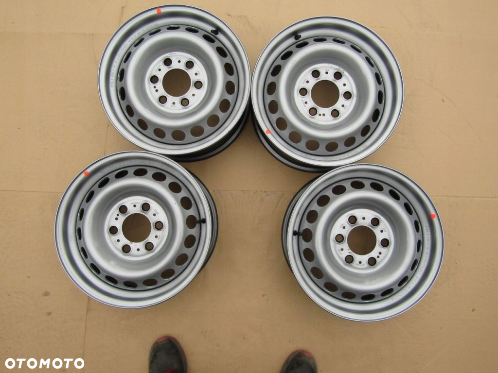4x Felgi NOWE 16 Mercedes Sprinter 311 313 315 316 319 907 908 910 VW Crafter - 9