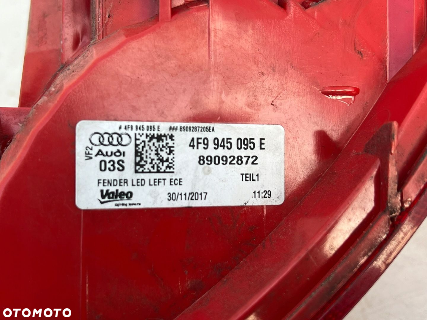 AUDI A6 C6 LIFT LAMPA TYŁ TYLNA LEWA LED - 8