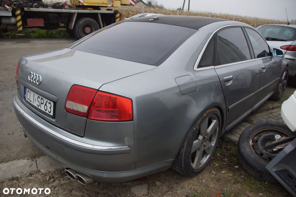 Auto na części 692106889 Audi A8L A8 long 4.2 MPI BGK skrzynia HKT lakier LY7G lampa lampy wydech ulter drzwi maska zderzak pas przedni panel mmi deska skrzynia dół silnika błotnik - 11