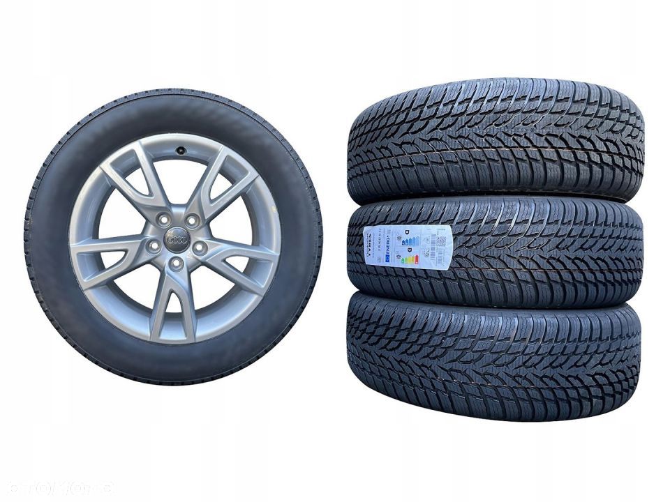Oryginał koła 215/60R17 8U0 Audi Q3 SQ3 Nokian zim - 1