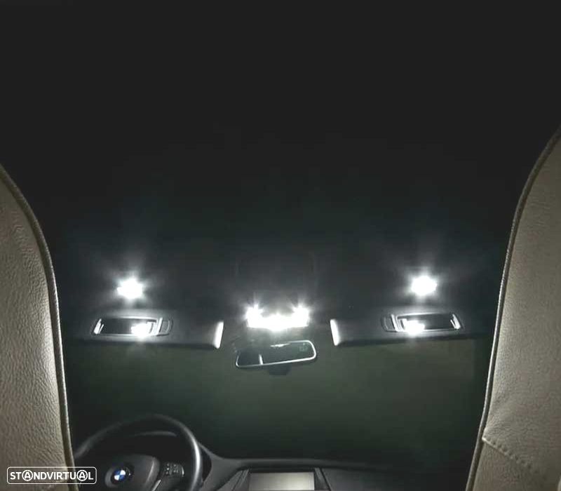 KIT COMPLETO 23 LAMPADAS LED INTERIOR PARA BMW X5 E70 M XDRIVE 30I XDRIVE30I M XDRIVE35D 35I 48I 50I - 3