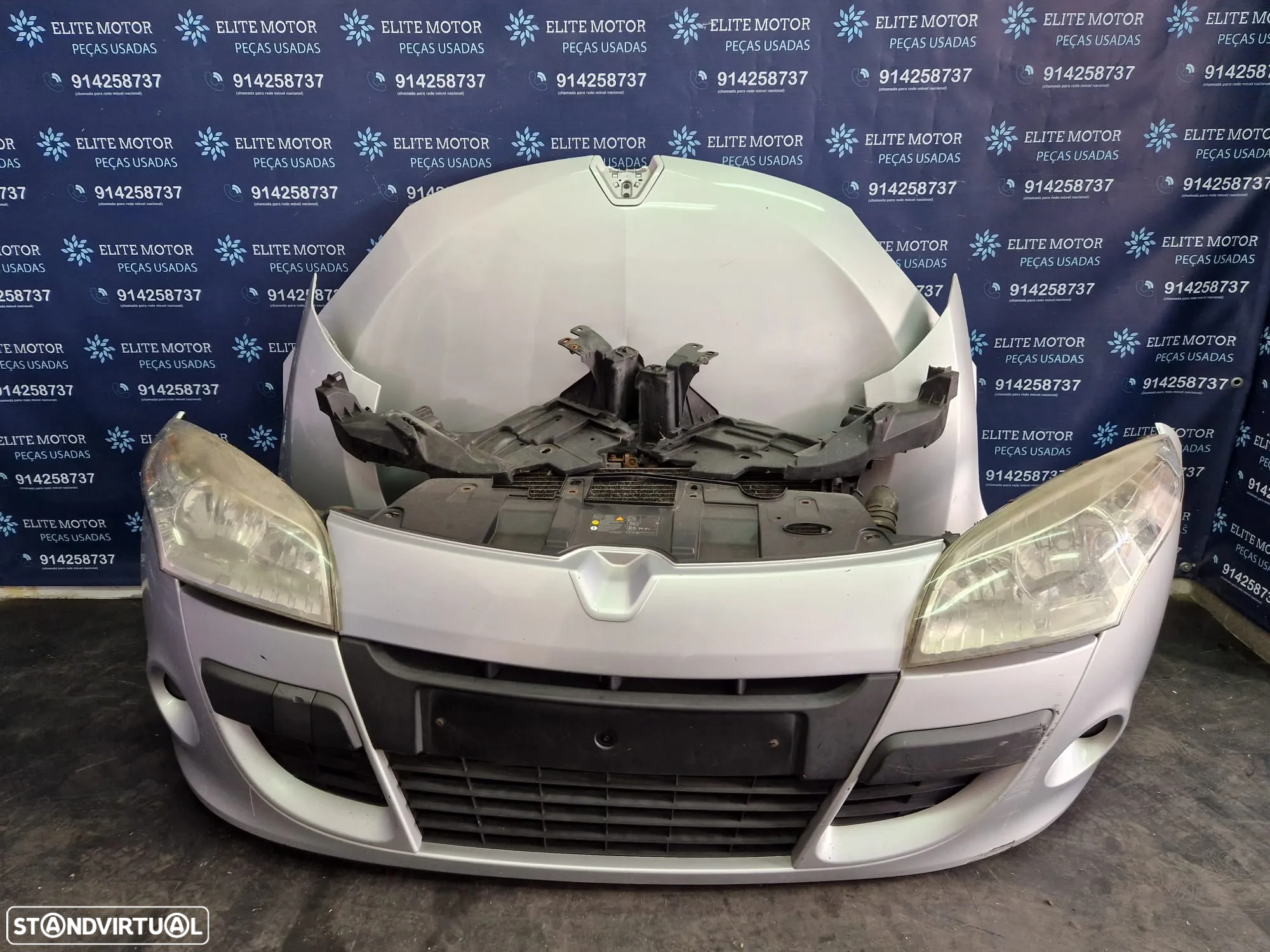Frente completa usada RENAULT MEGANE III 3 COUPE capot parachoques guardalamas oticas radiador - 3