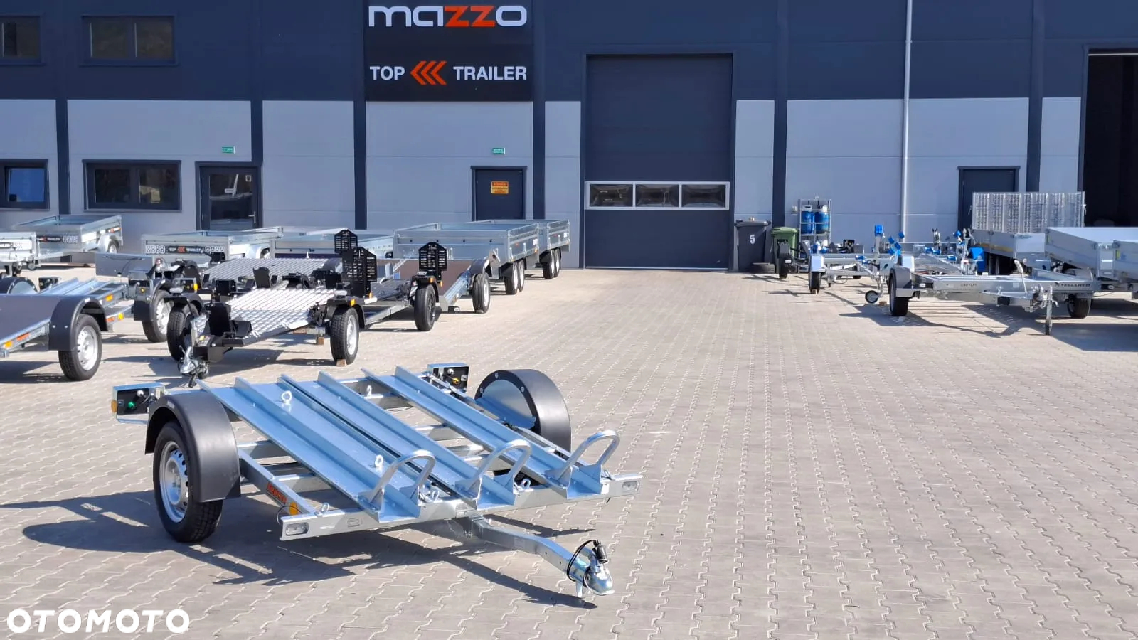 Neptun Dostawa Przyczepka na 3 motocykle 225x148,5cm DMC750kg UCHYLNA - 18