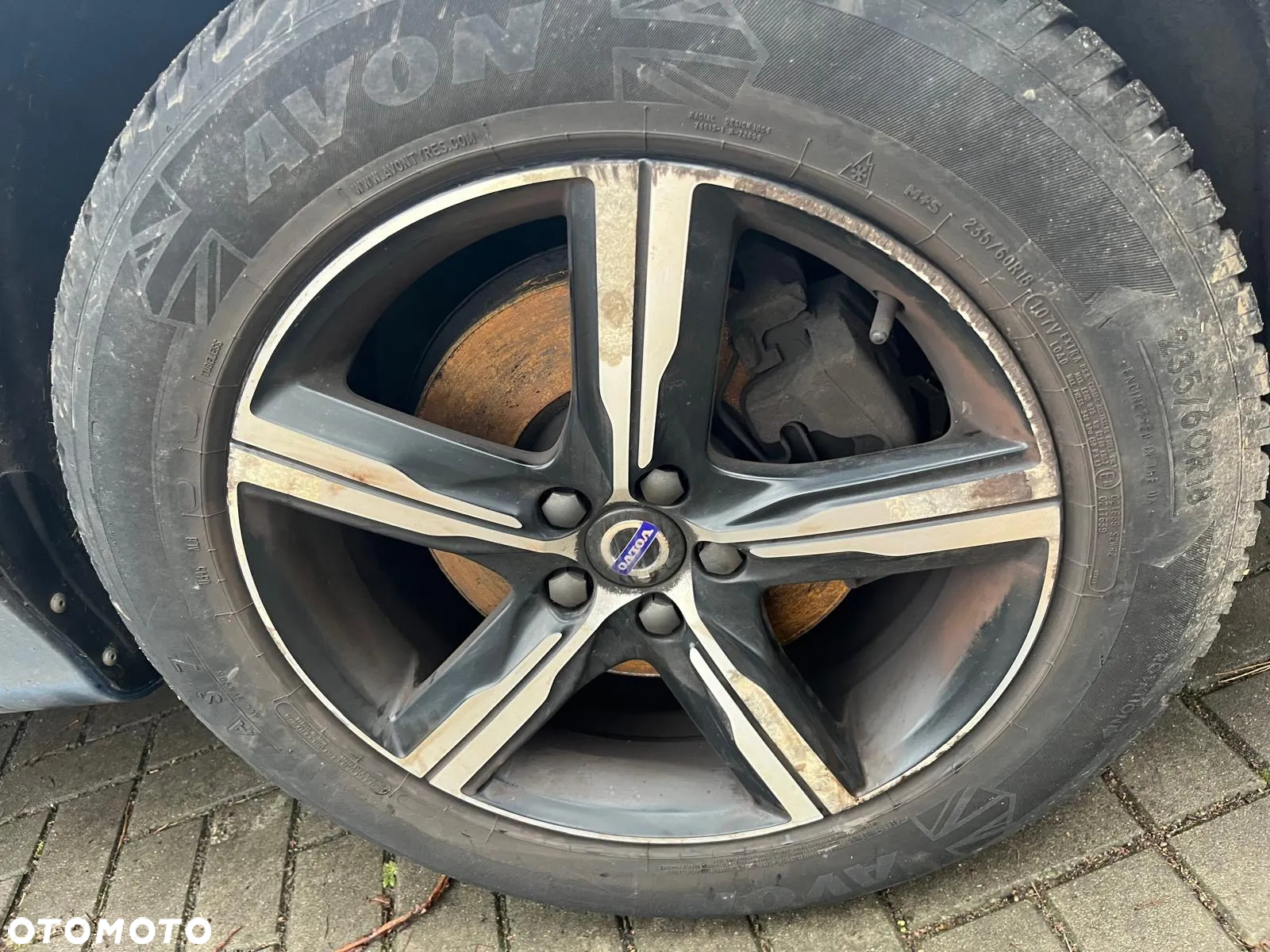 alu felgi r-design 18 volvo xc60 opony 235/60/18  5x108 - 2
