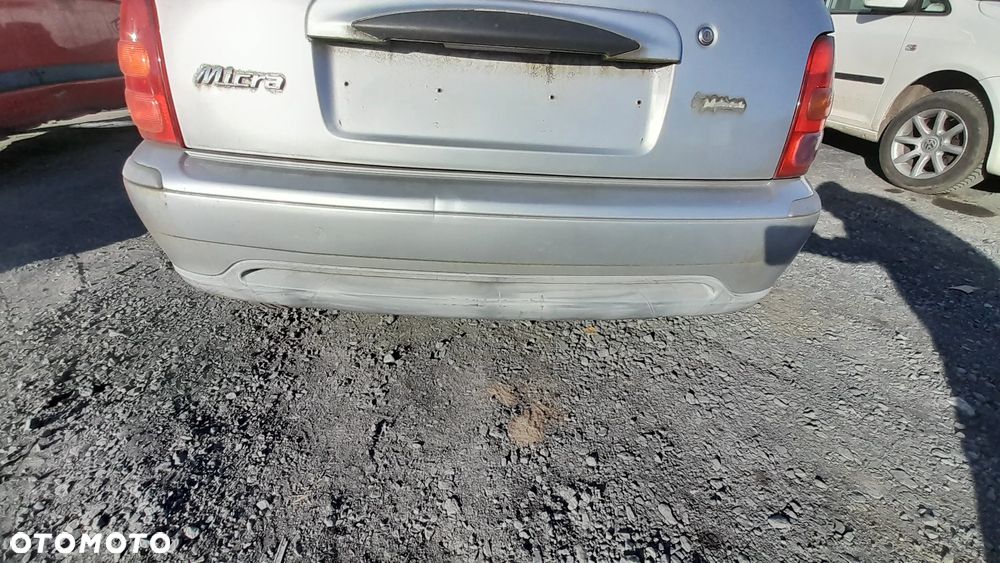 NISSAN MICRA K11 LIFT ZDERZAK TYLNY TYŁ KOMPLETNY KL0K KLO K nr. K11L - 1