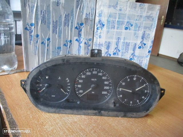 Quadrante 215781612B RENAULT MEGANE 1 1998 1.9D   0P CINZA KM/H DIGITAL DAIHATSU SIRION 2005 1.3I  16V 75CV 5P CINZA KM/H  DIGITAL - 5