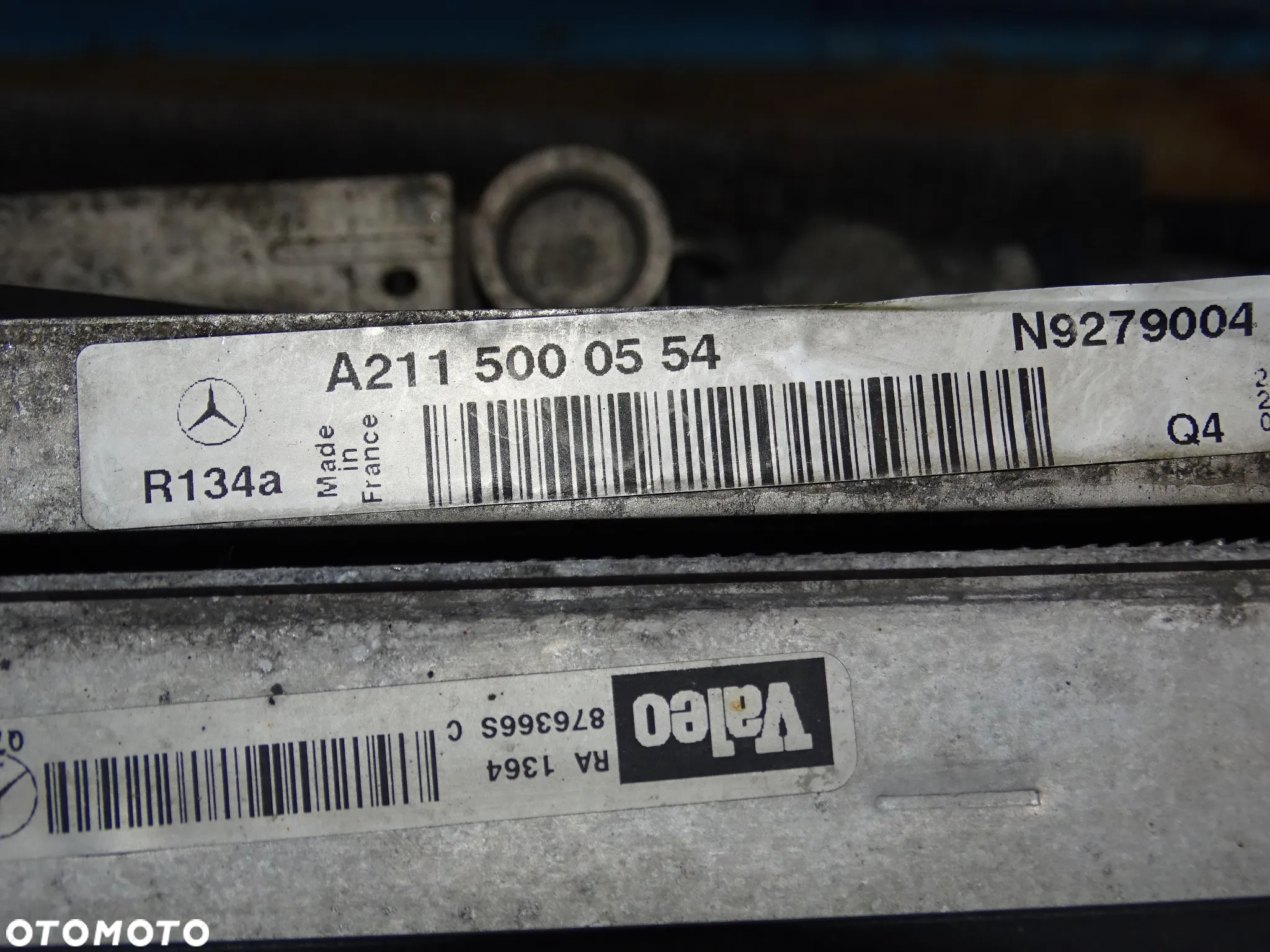 KOMPLET CHŁODNIC MERCEDES CLS W219 3.0TDI ORYGINAŁ - 6