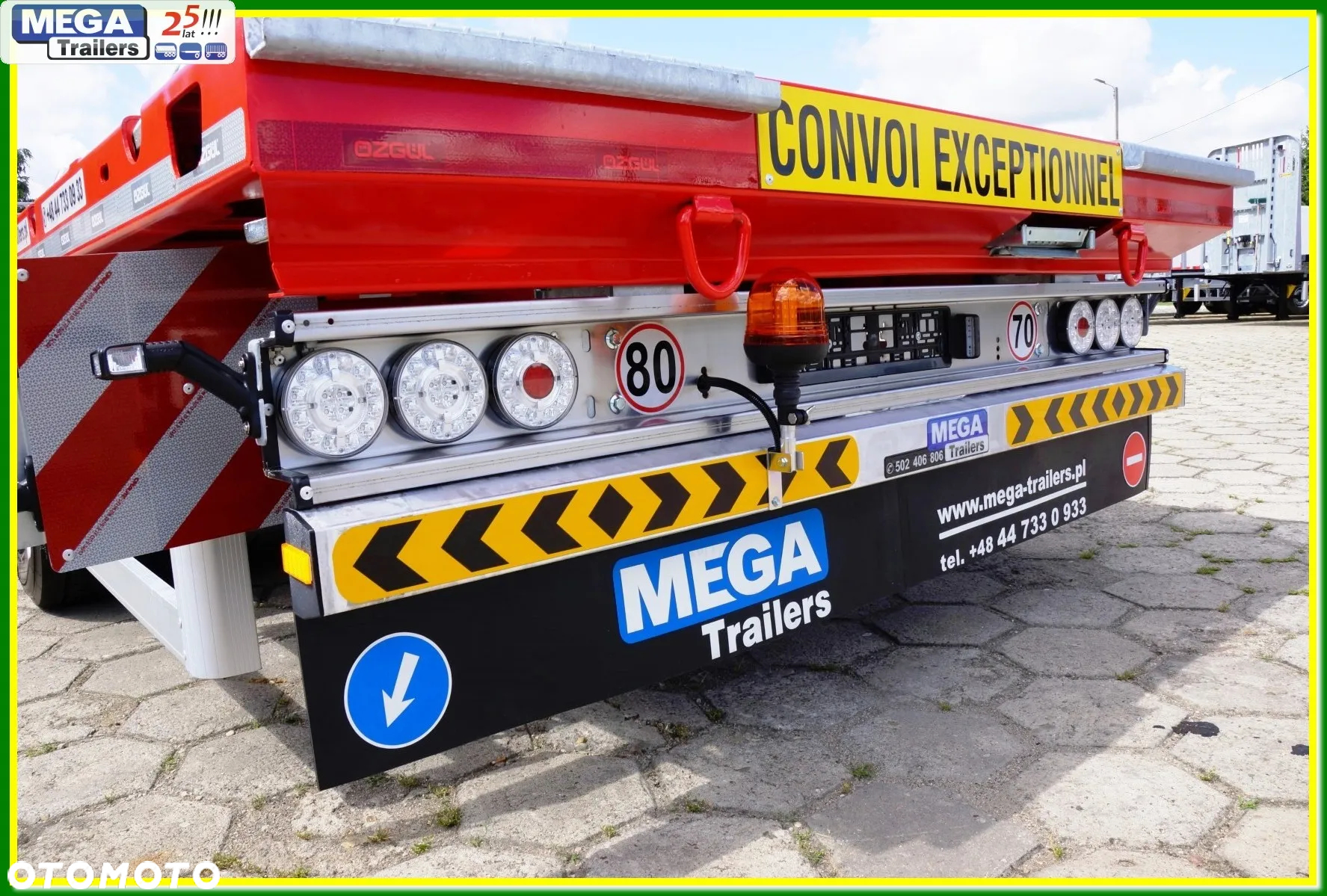 Inny PLATFORMA Mega osie 19,5 BPW, full ADR EX3 UNIWERSALNA !!! - 35
