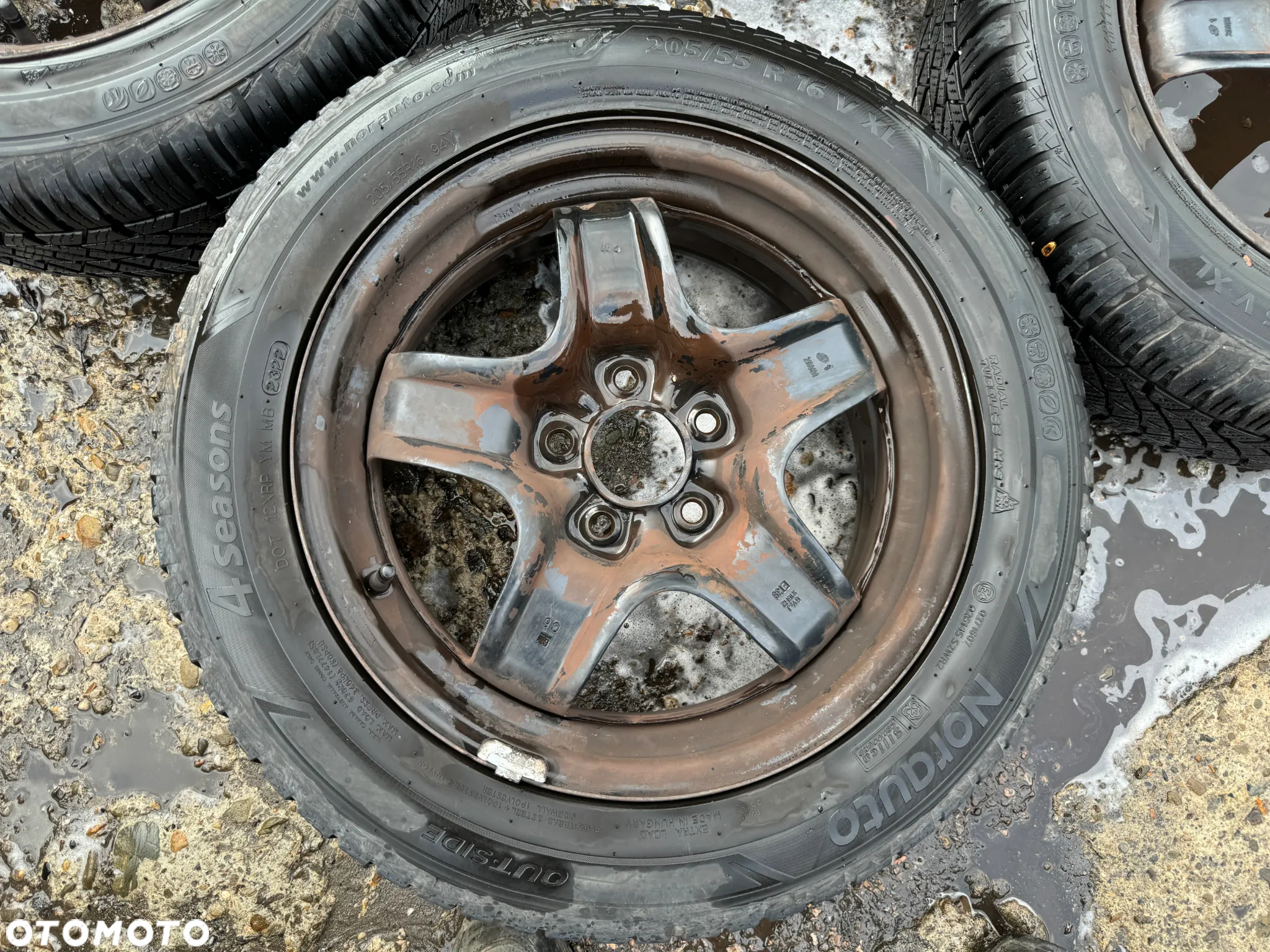 Koła felgi struktura 16' Opel 5x110 6,5Jx16H2 ET39 OE - 2