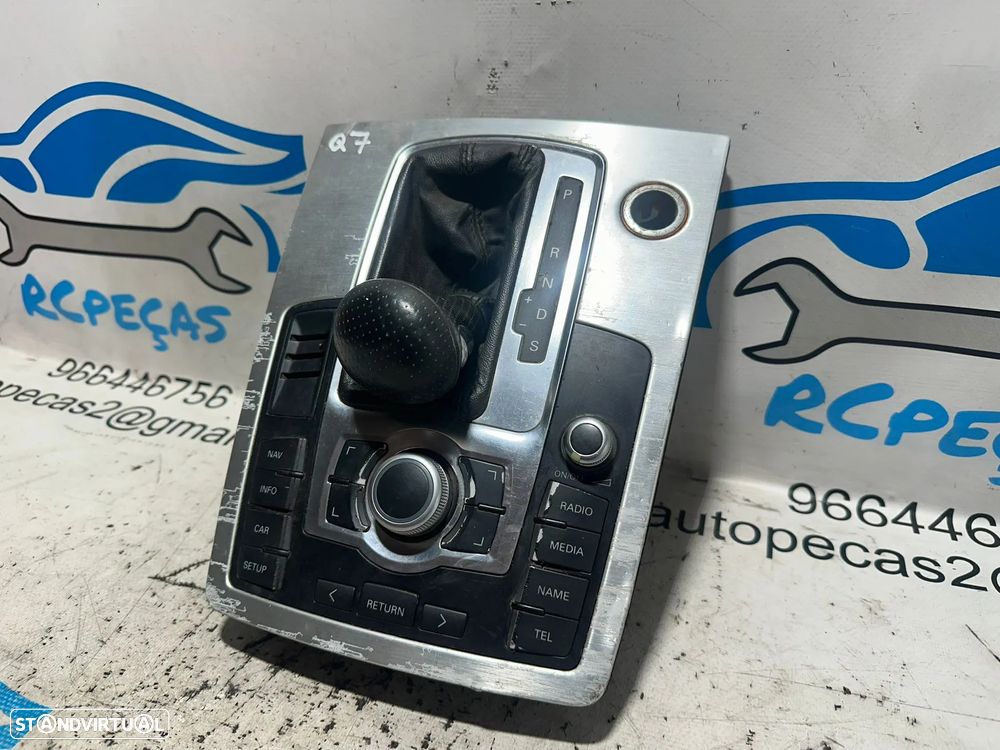 .Manete Seletor Velocidades Automáticas Consola Central Original Audi Q7 4L 4L2713139L 2006 – 2015 - 5