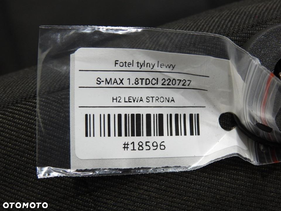 FOTEL LEWY TYŁ FORD S-MAX MK1 - 10