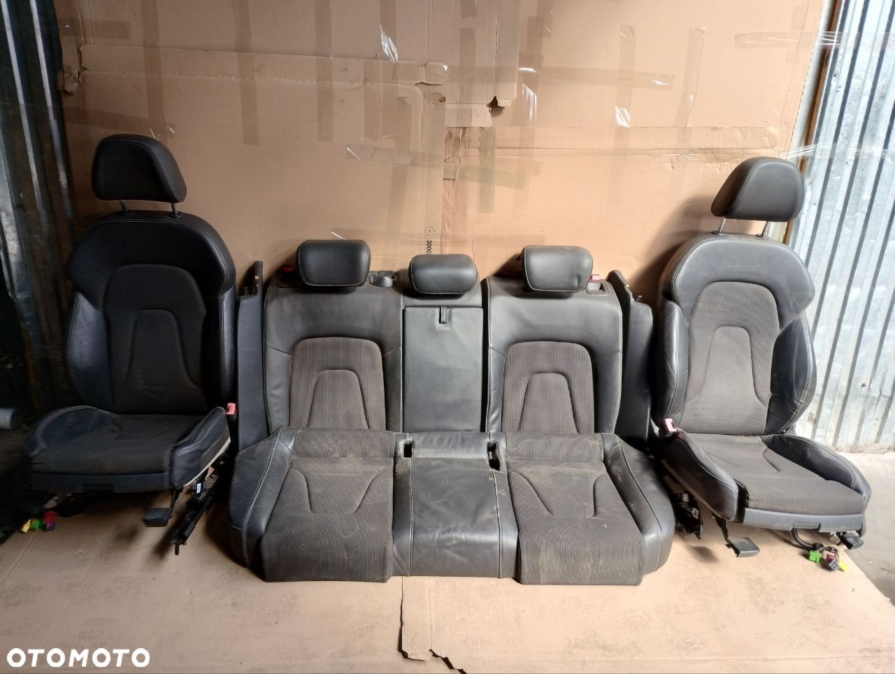 FOTELE KOMPLET S-LINE AUDI A4 B8 - 1