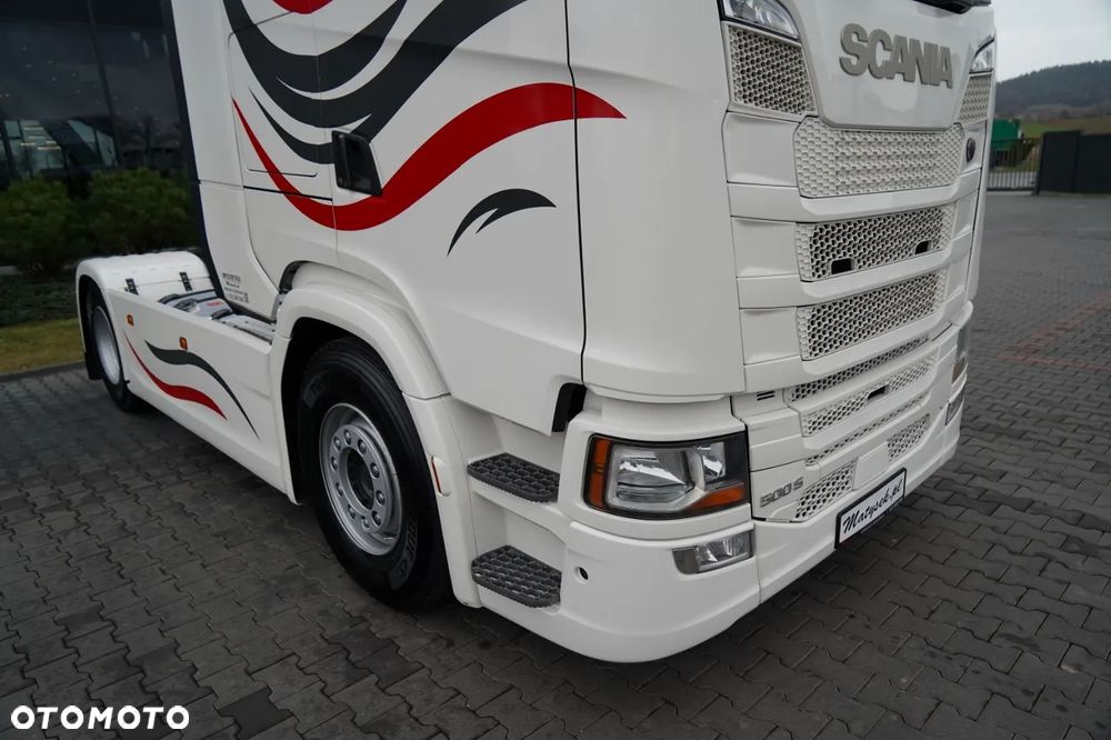 Scania S 500 / RETARDER / KLIMATYZACJA POSTOJOWA /  OPONY  100% / EURO 6 - 11