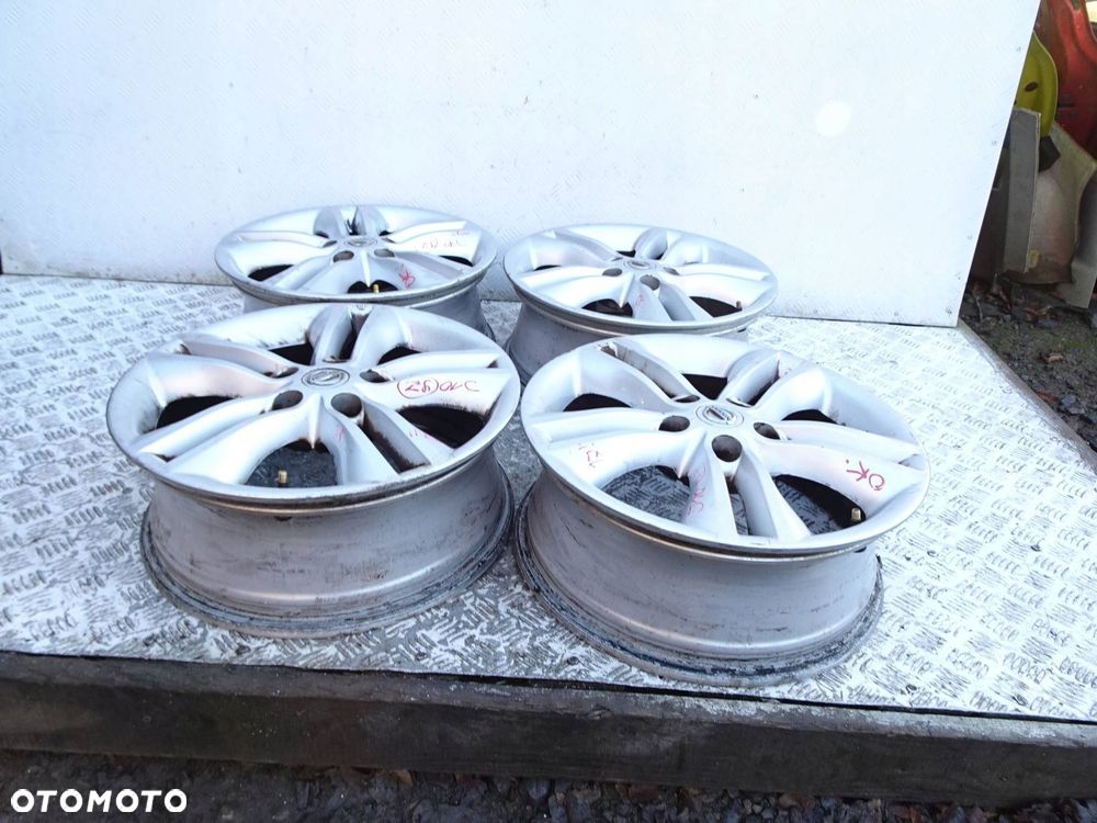 alufelgi kpl. nissan qashqai j10 17" 5x114.3 et 40 - 2